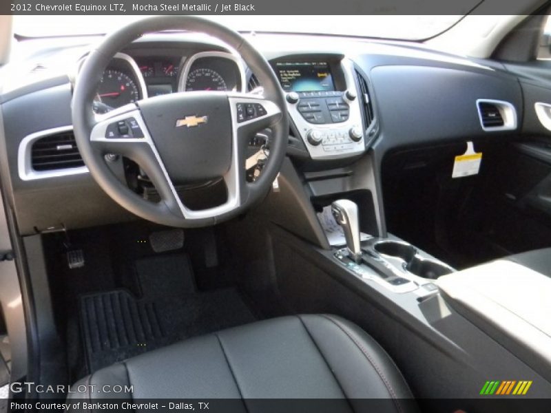 Mocha Steel Metallic / Jet Black 2012 Chevrolet Equinox LTZ