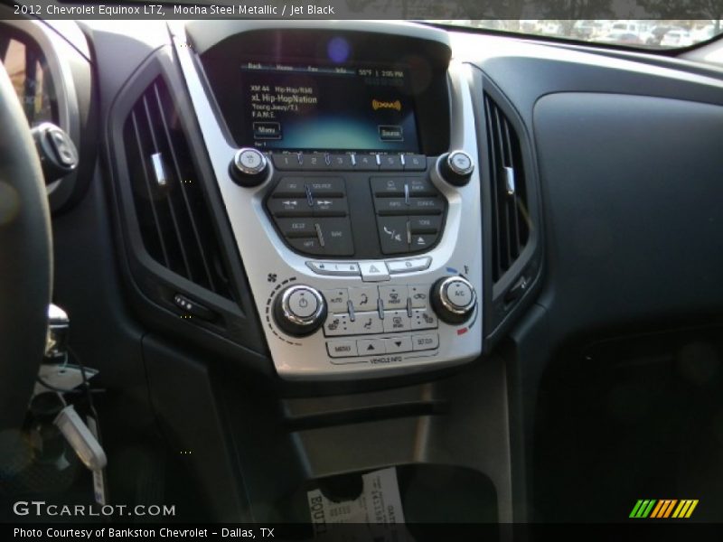 Mocha Steel Metallic / Jet Black 2012 Chevrolet Equinox LTZ