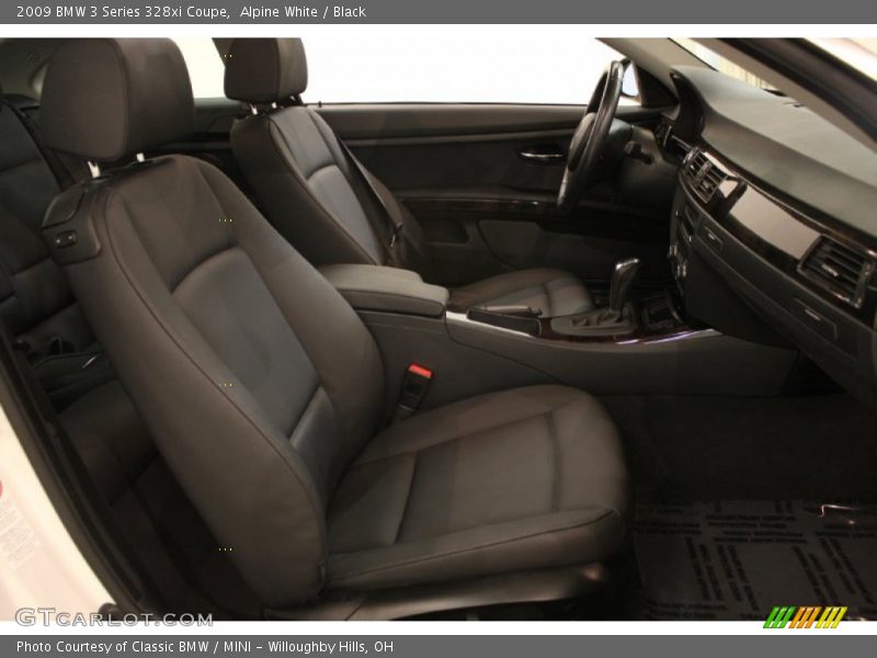 Alpine White / Black 2009 BMW 3 Series 328xi Coupe