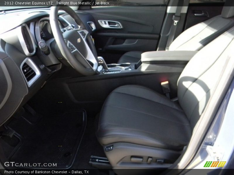 Twilight Blue Metallic / Jet Black 2012 Chevrolet Equinox LTZ