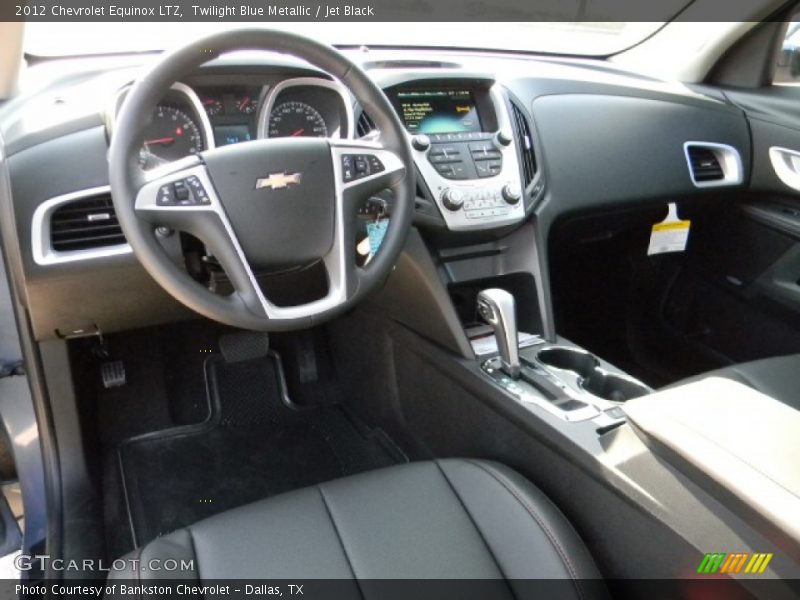 Jet Black Interior - 2012 Equinox LTZ 