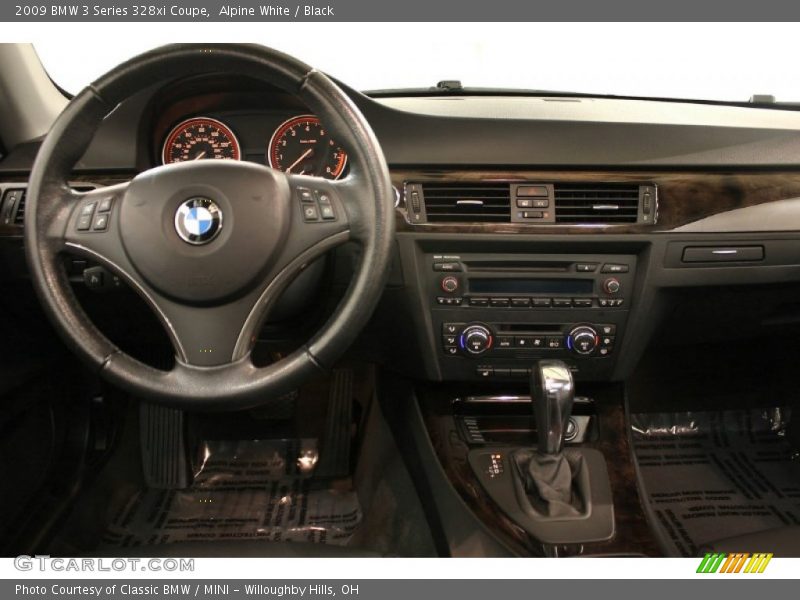 Alpine White / Black 2009 BMW 3 Series 328xi Coupe