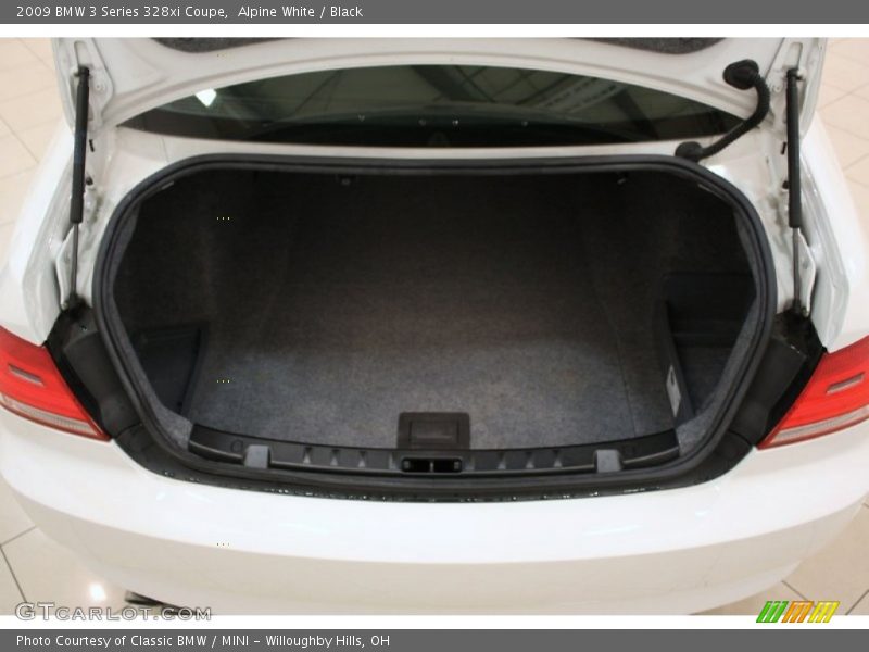 Alpine White / Black 2009 BMW 3 Series 328xi Coupe