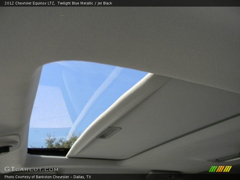 Twilight Blue Metallic / Jet Black 2012 Chevrolet Equinox LTZ