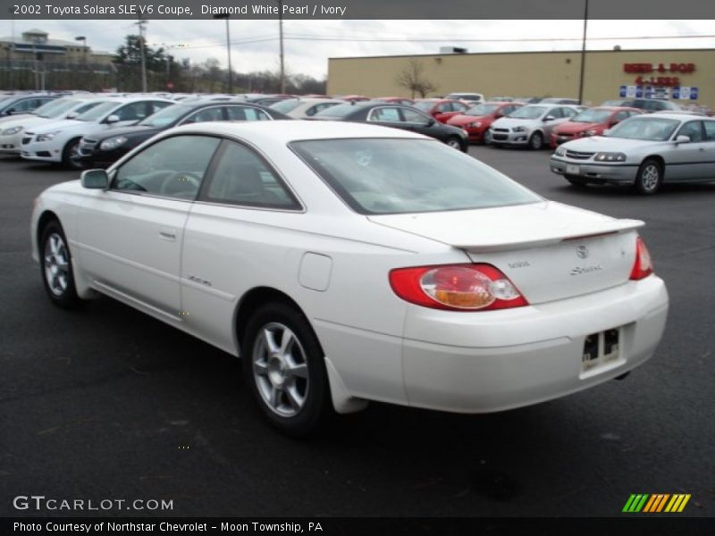 Diamond White Pearl / Ivory 2002 Toyota Solara SLE V6 Coupe