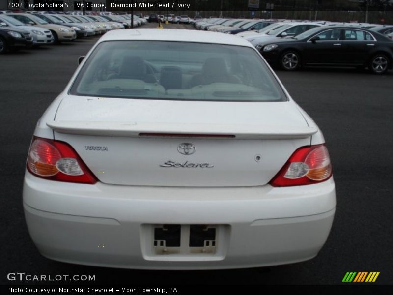 Diamond White Pearl / Ivory 2002 Toyota Solara SLE V6 Coupe