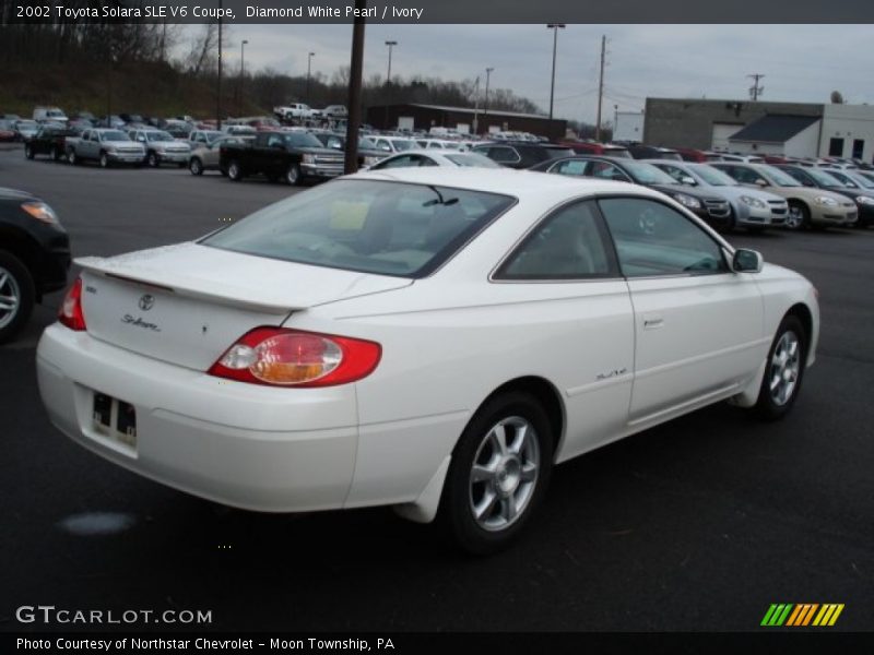 Diamond White Pearl / Ivory 2002 Toyota Solara SLE V6 Coupe