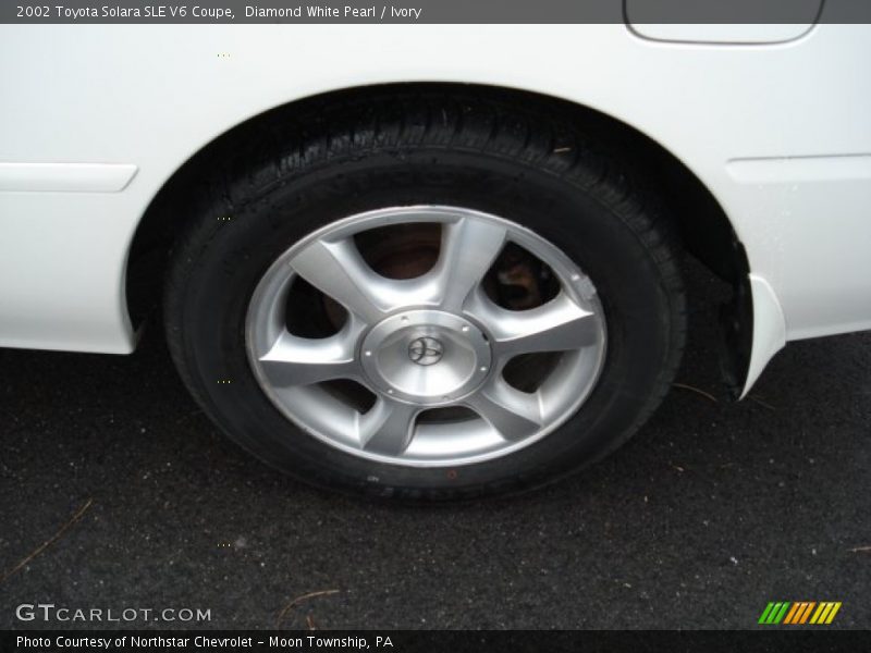 Diamond White Pearl / Ivory 2002 Toyota Solara SLE V6 Coupe