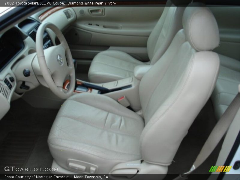 Diamond White Pearl / Ivory 2002 Toyota Solara SLE V6 Coupe