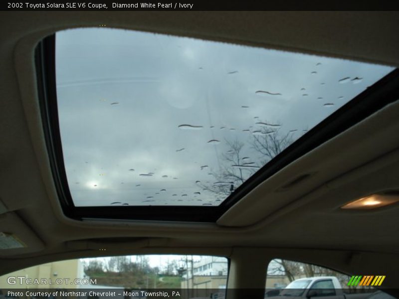 Diamond White Pearl / Ivory 2002 Toyota Solara SLE V6 Coupe