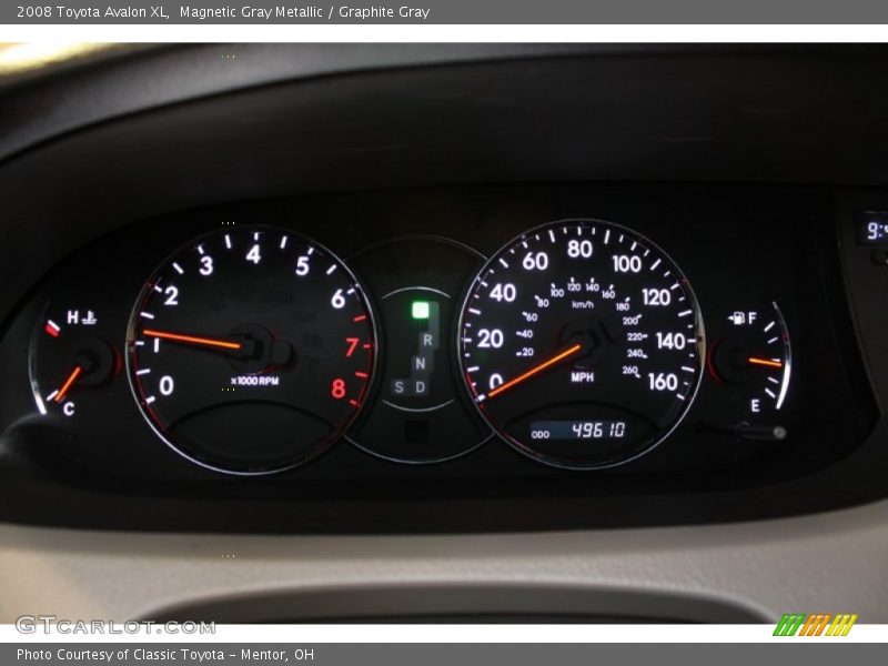 Magnetic Gray Metallic / Graphite Gray 2008 Toyota Avalon XL