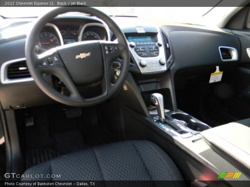 Black / Jet Black 2012 Chevrolet Equinox LS