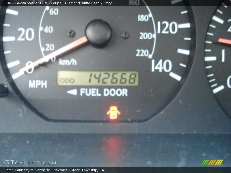 Diamond White Pearl / Ivory 2002 Toyota Solara SLE V6 Coupe