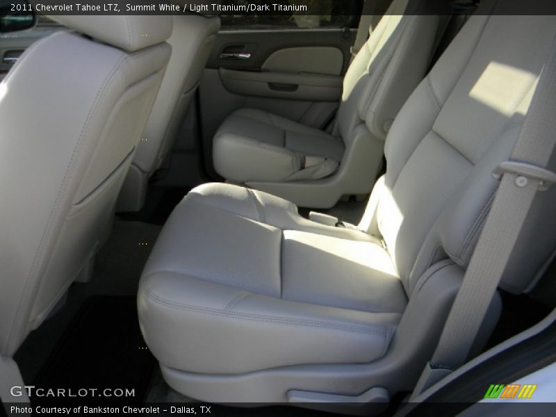 Summit White / Light Titanium/Dark Titanium 2011 Chevrolet Tahoe LTZ