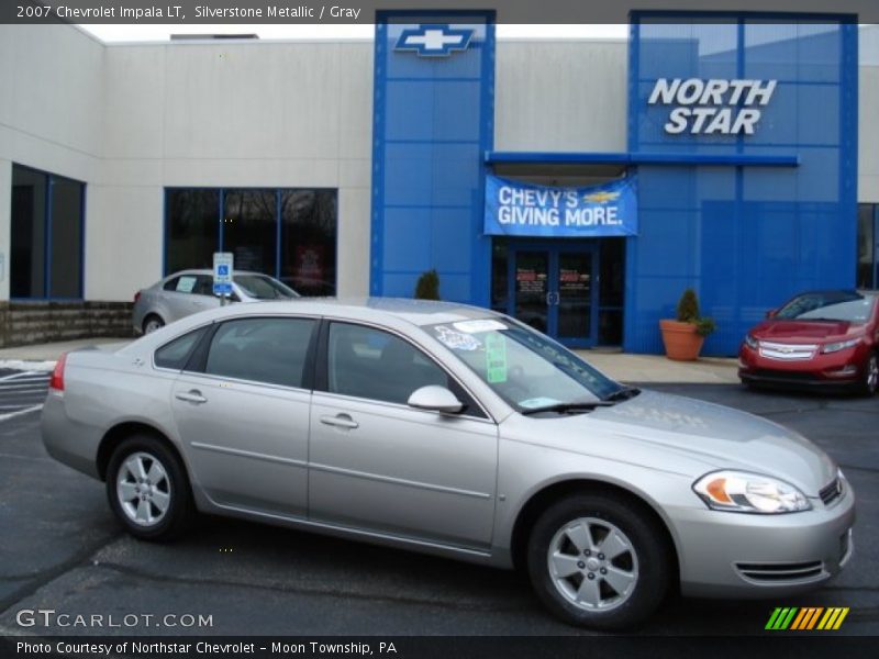 Silverstone Metallic / Gray 2007 Chevrolet Impala LT