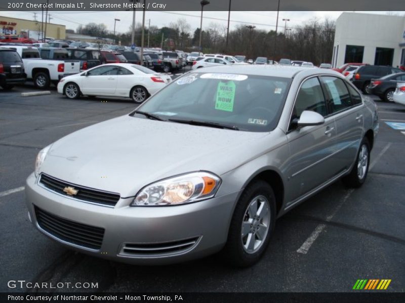 Silverstone Metallic / Gray 2007 Chevrolet Impala LT