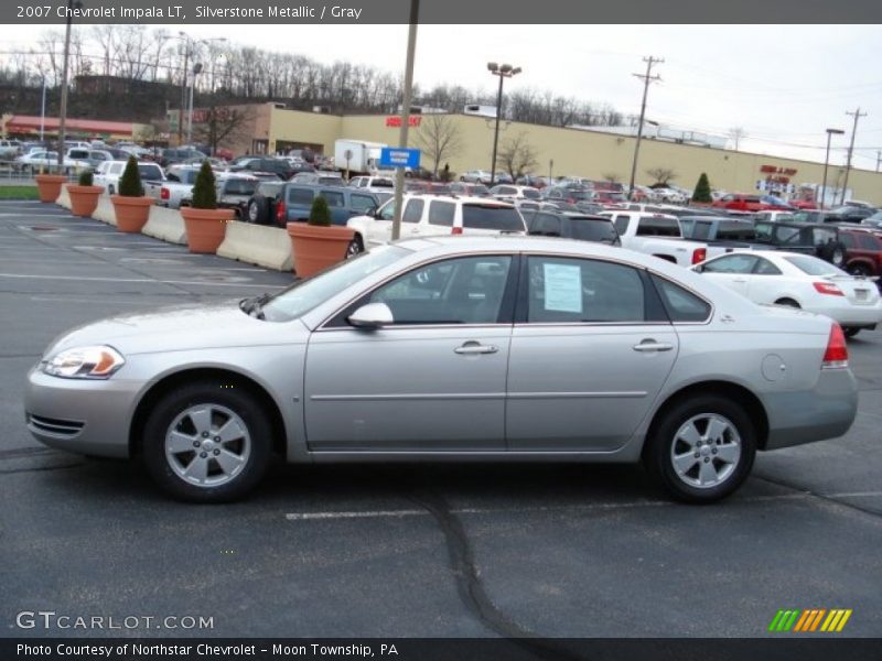 Silverstone Metallic / Gray 2007 Chevrolet Impala LT