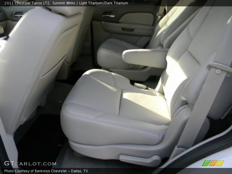 Summit White / Light Titanium/Dark Titanium 2011 Chevrolet Tahoe LTZ