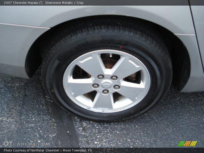 Silverstone Metallic / Gray 2007 Chevrolet Impala LT