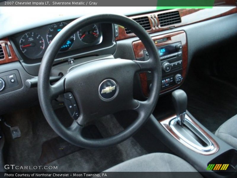 Silverstone Metallic / Gray 2007 Chevrolet Impala LT