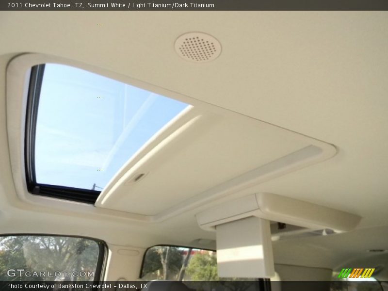 Summit White / Light Titanium/Dark Titanium 2011 Chevrolet Tahoe LTZ