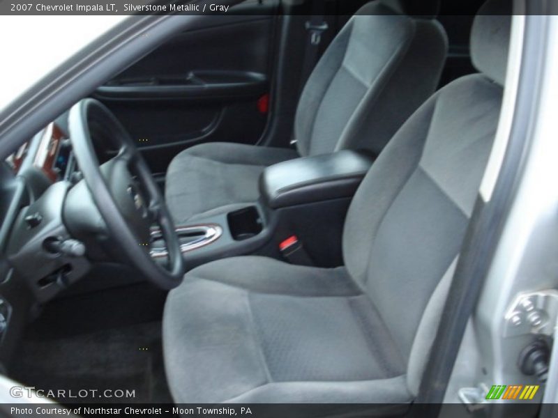 Silverstone Metallic / Gray 2007 Chevrolet Impala LT