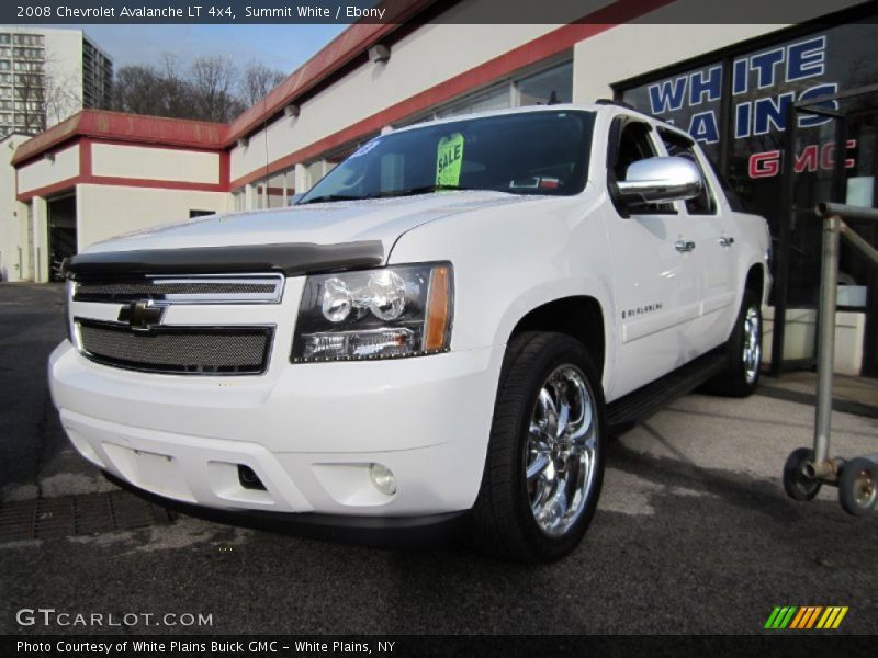 Summit White / Ebony 2008 Chevrolet Avalanche LT 4x4