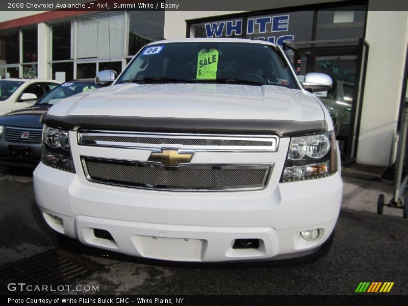 Summit White / Ebony 2008 Chevrolet Avalanche LT 4x4