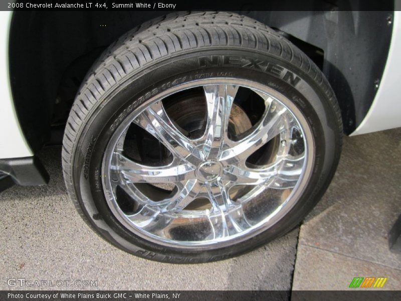 Summit White / Ebony 2008 Chevrolet Avalanche LT 4x4