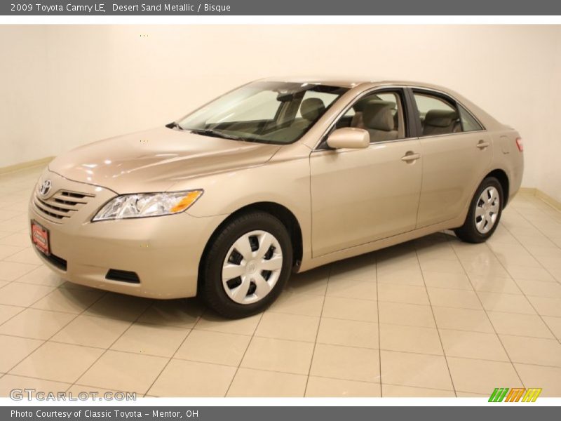 Desert Sand Metallic / Bisque 2009 Toyota Camry LE