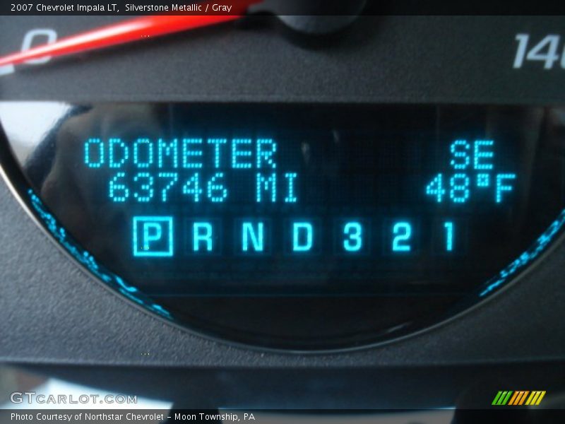 Silverstone Metallic / Gray 2007 Chevrolet Impala LT