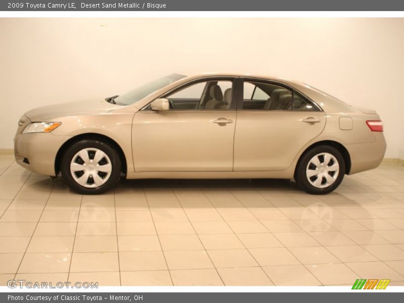 Desert Sand Metallic / Bisque 2009 Toyota Camry LE