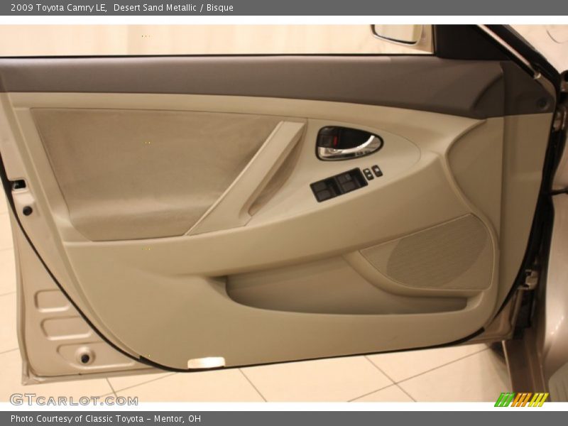 Desert Sand Metallic / Bisque 2009 Toyota Camry LE