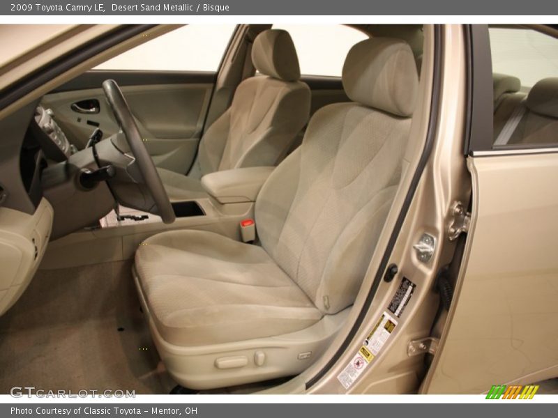 Desert Sand Metallic / Bisque 2009 Toyota Camry LE