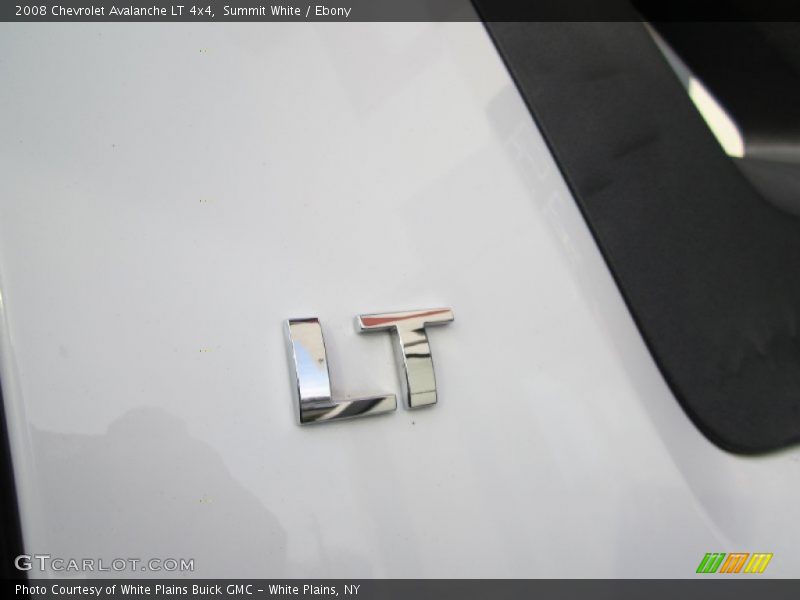 Summit White / Ebony 2008 Chevrolet Avalanche LT 4x4