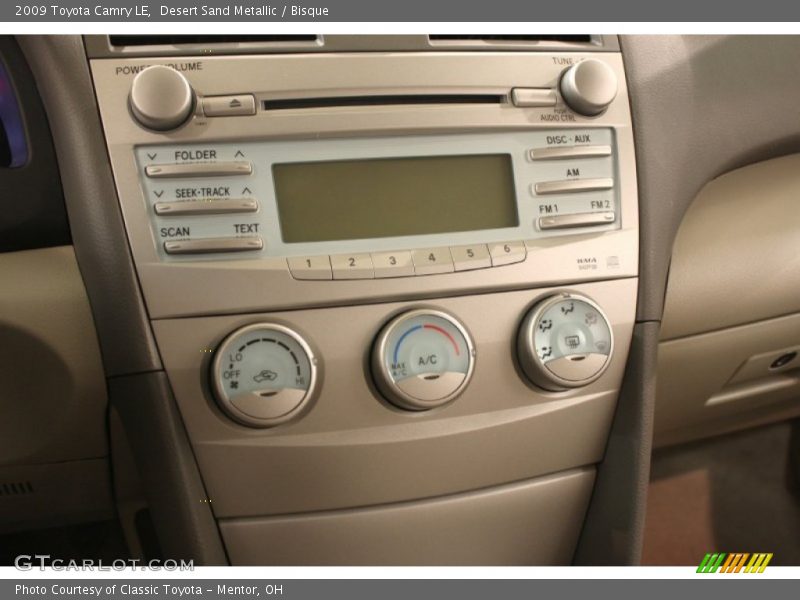 Desert Sand Metallic / Bisque 2009 Toyota Camry LE