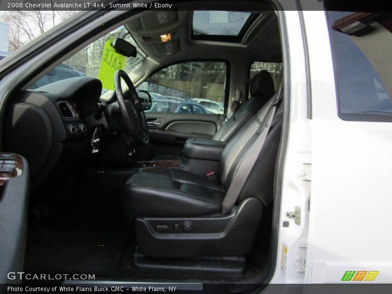 Summit White / Ebony 2008 Chevrolet Avalanche LT 4x4