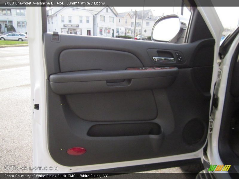 Summit White / Ebony 2008 Chevrolet Avalanche LT 4x4