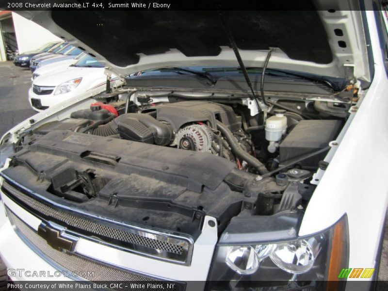 Summit White / Ebony 2008 Chevrolet Avalanche LT 4x4
