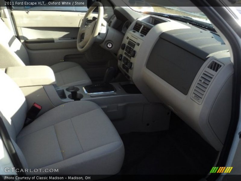 Oxford White / Stone 2011 Ford Escape XLT