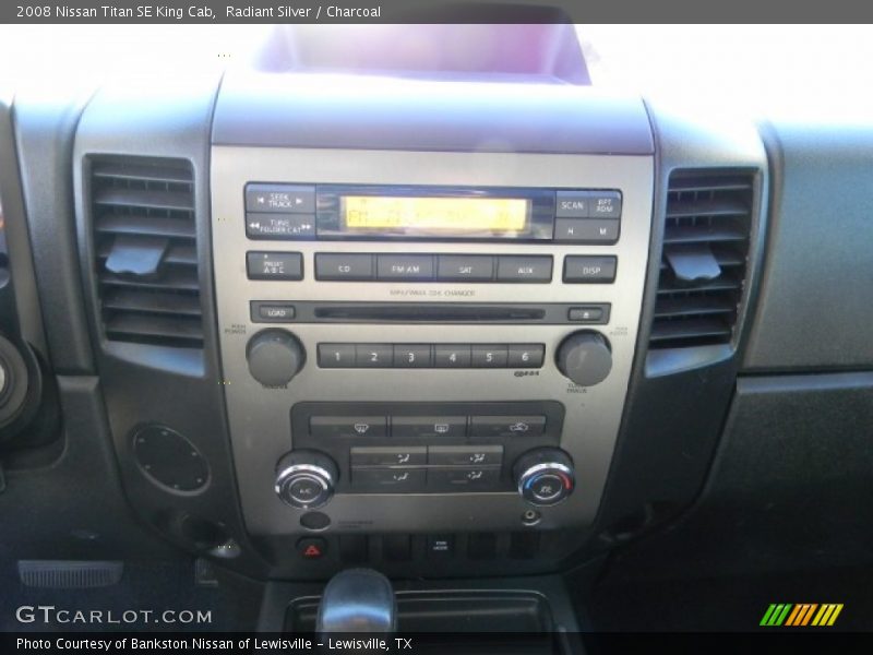 Radiant Silver / Charcoal 2008 Nissan Titan SE King Cab