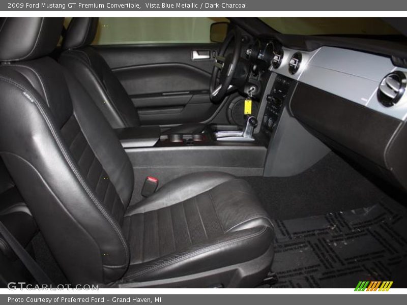  2009 Mustang GT Premium Convertible Dark Charcoal Interior