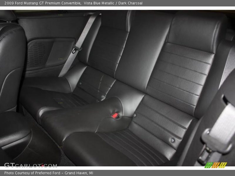 Vista Blue Metallic / Dark Charcoal 2009 Ford Mustang GT Premium Convertible