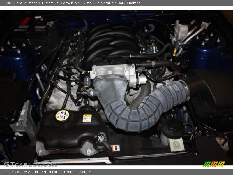  2009 Mustang GT Premium Convertible Engine - 4.6 Liter SOHC 24-Valve VVT V8