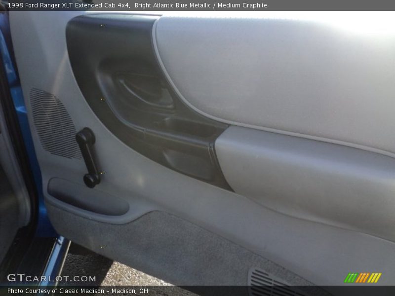 Bright Atlantic Blue Metallic / Medium Graphite 1998 Ford Ranger XLT Extended Cab 4x4