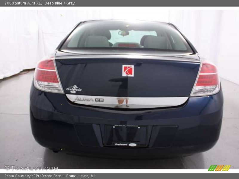 Deep Blue / Gray 2008 Saturn Aura XE