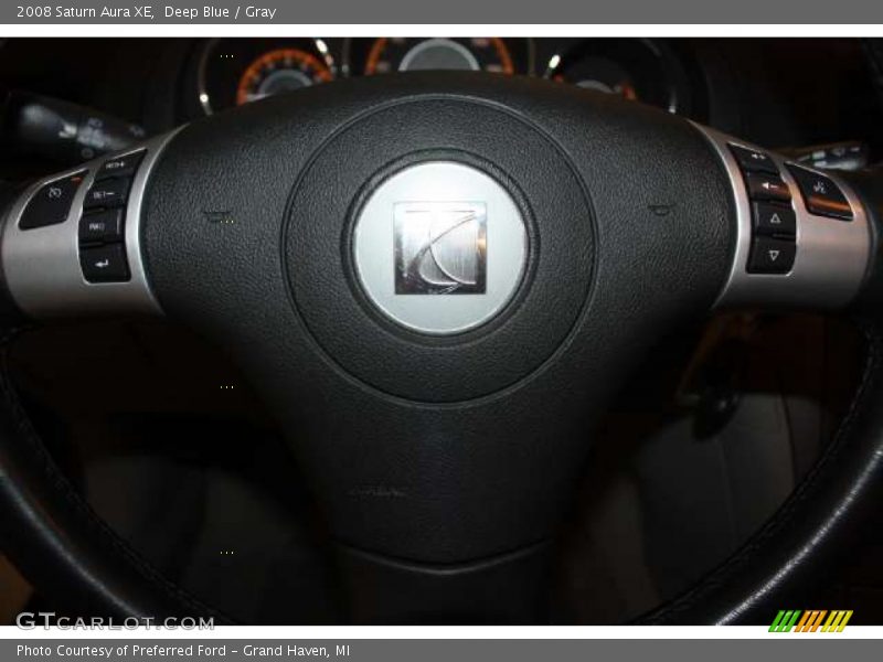 Deep Blue / Gray 2008 Saturn Aura XE