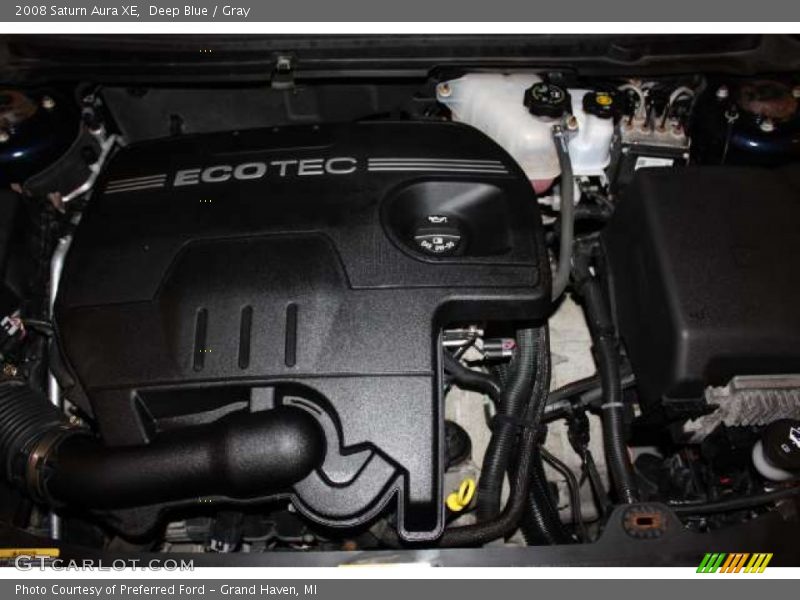 Deep Blue / Gray 2008 Saturn Aura XE