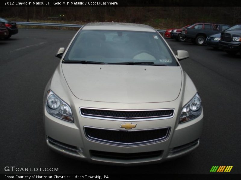 Gold Mist Metallic / Cocoa/Cashmere 2012 Chevrolet Malibu LT