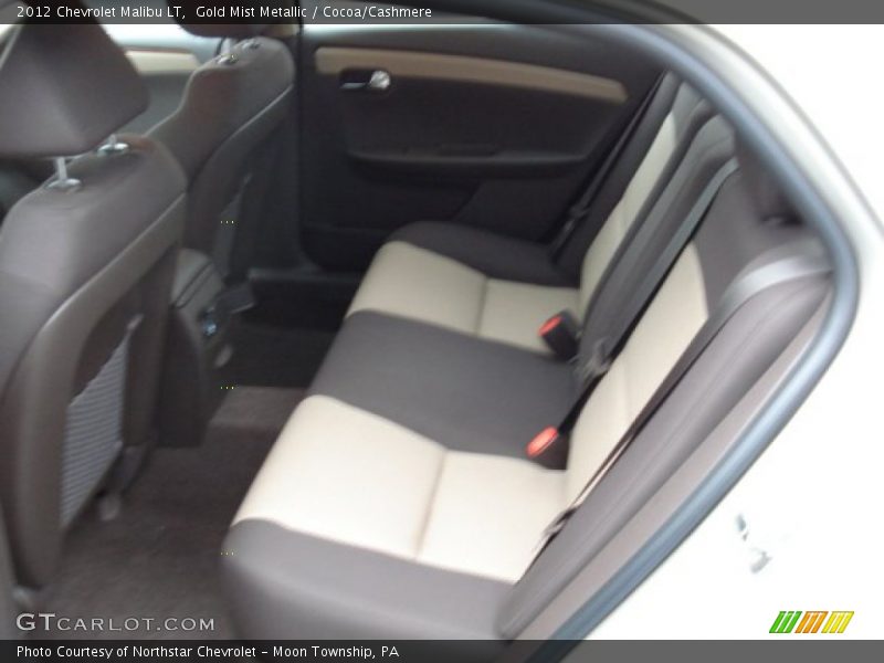 Gold Mist Metallic / Cocoa/Cashmere 2012 Chevrolet Malibu LT